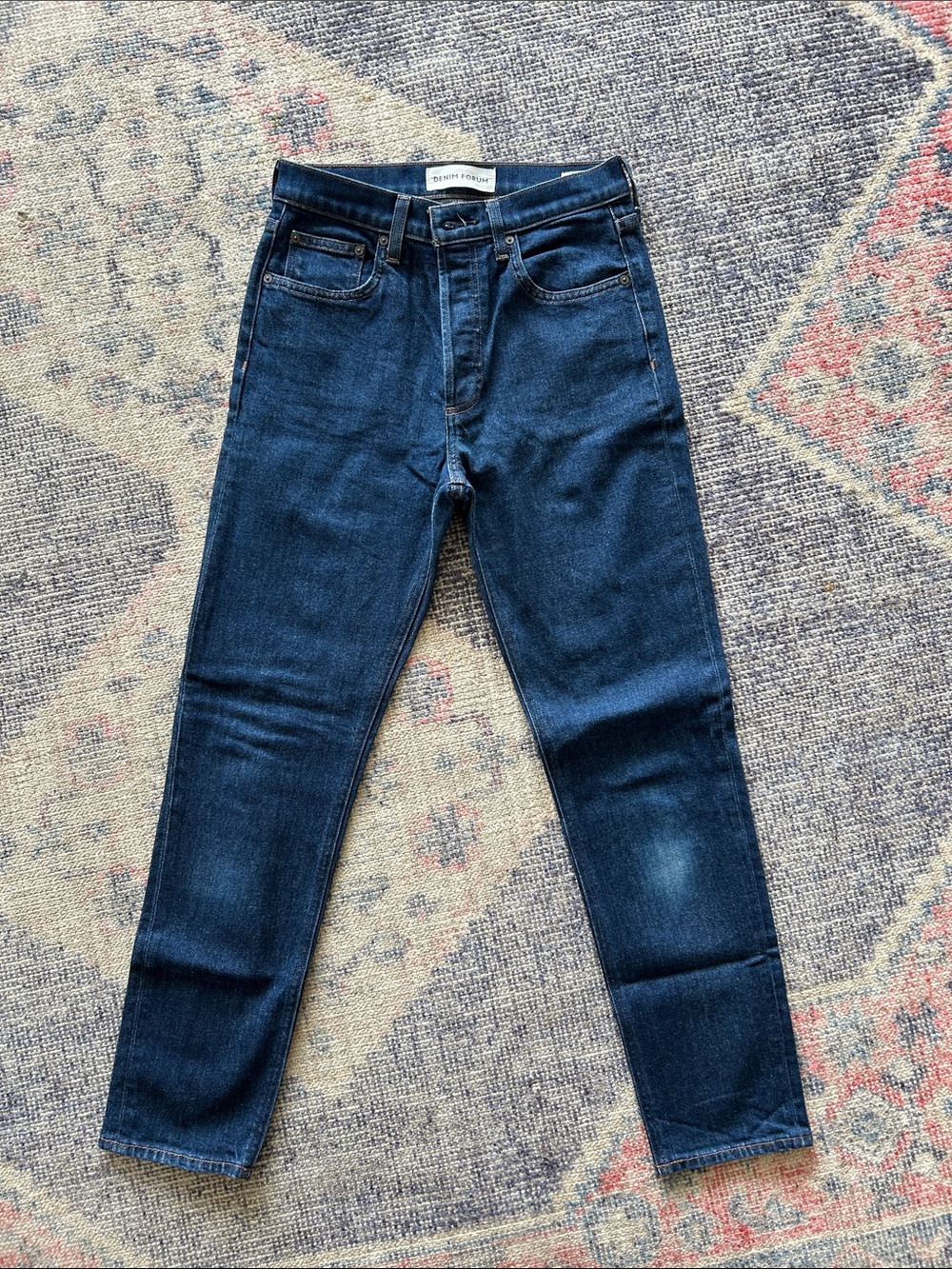 Denim Forum Jeans in Dark Indigo